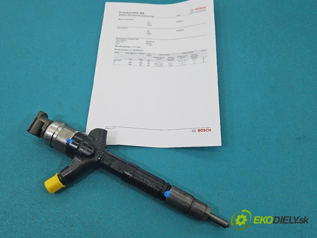 Toyota Avensis II T25 2003-2008 2.0 D4D 116 hp manual 85 kW 1995 cm3 5- vstřikovač 23670-0G010 (Vstřikovač paliva)