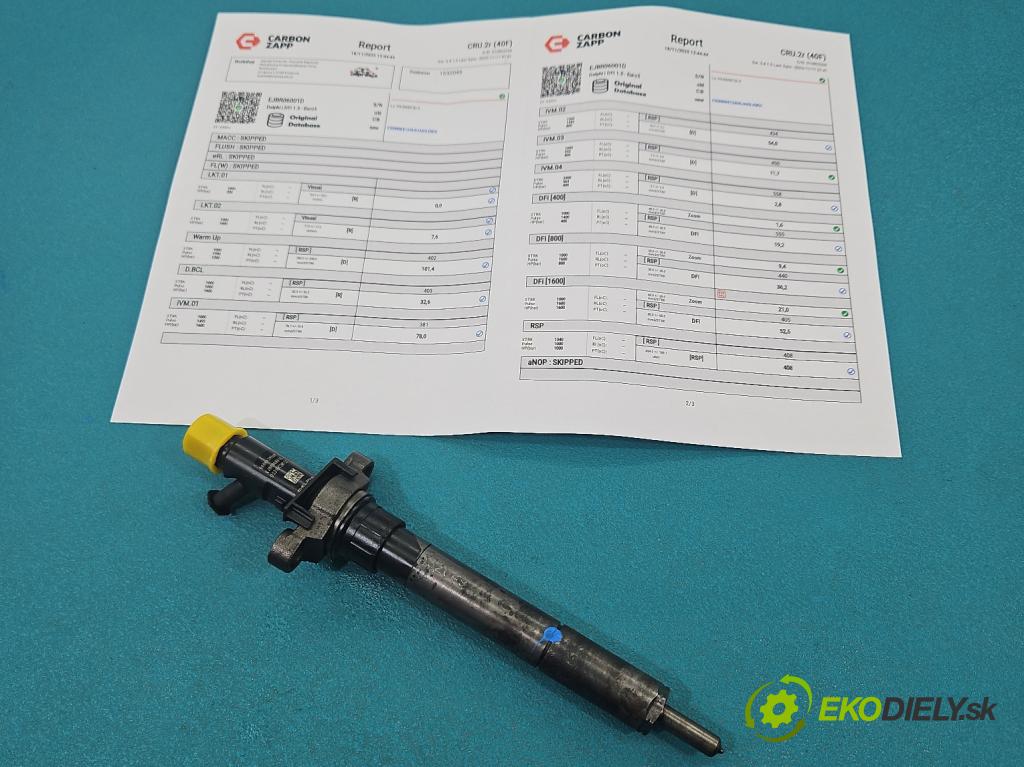 Peugeot 407 2.0 hdi 136 HP manual 100 kW 1997 cm3 4- vstrek EJBR06001D (Vstrekovač paliva)