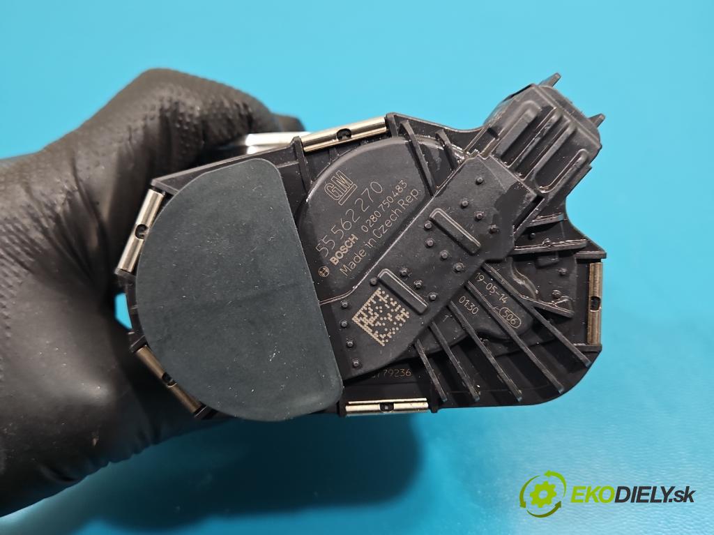 Opel Corsa E 2014-2019 1.4 16V 90 HP manual 66 kW 1398 cm3 5- klapka 55562270 (Škrtiaca klapka)