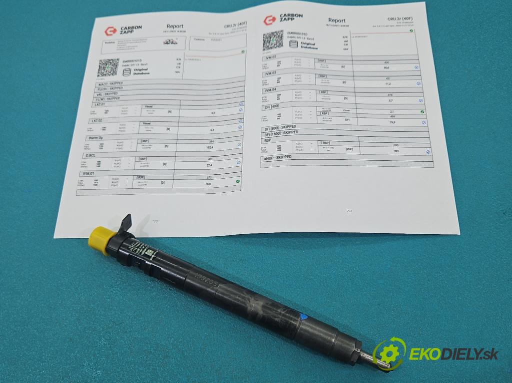 Citroen C4 II 2010-2017 2.0 hdi 150 HP manual 110 kW 1997 cm3 5- vstrek EMBR00101D (Vstrekovač paliva)