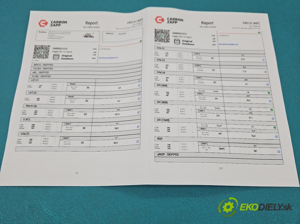 Citroen C4 II 2010-2017 2.0 hdi 150 HP manual 110 kW 1997 cm3 5- vstrek EMBR00101D (Vstrekovač paliva)