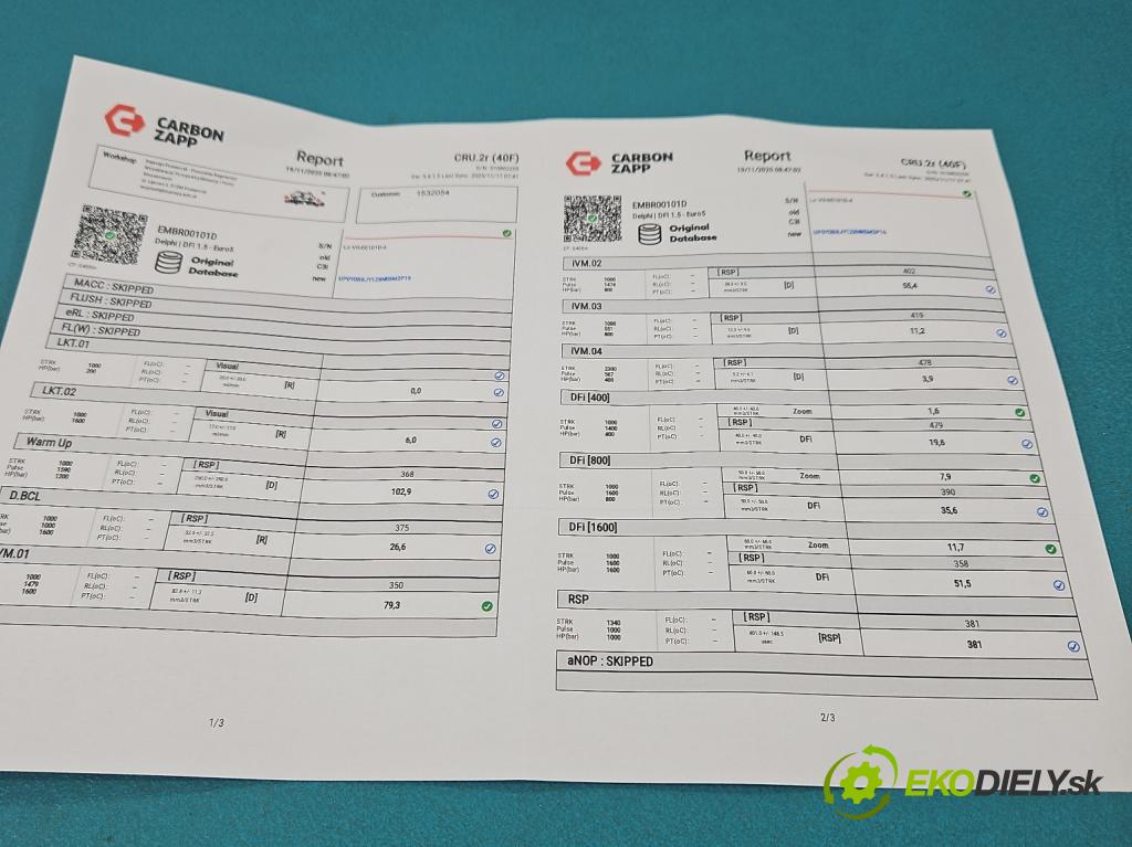 Citroen C4 II 2010-2017 2.0 hdi 150 HP manual 110 kW 1997 cm3 5- vstrek EMBR00101D (Vstrekovač paliva)