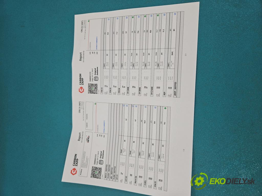 Citroen C4 II 2010-2017 2.0 hdi 150 HP manual 110 kW 1997 cm3 5- vstrek EMBR00101D (Vstrekovač paliva)