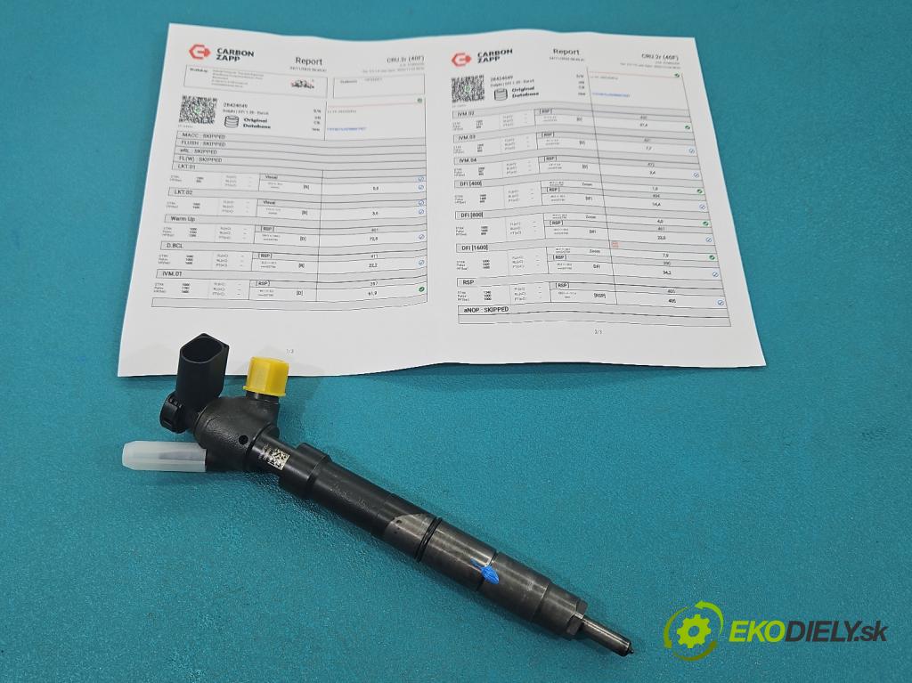 Skoda Rapid 2012-2019 1.4 tdi 90 HP manual 66 kW 1422 cm3 5- vstrek 28424049 (Vstrekovač paliva)