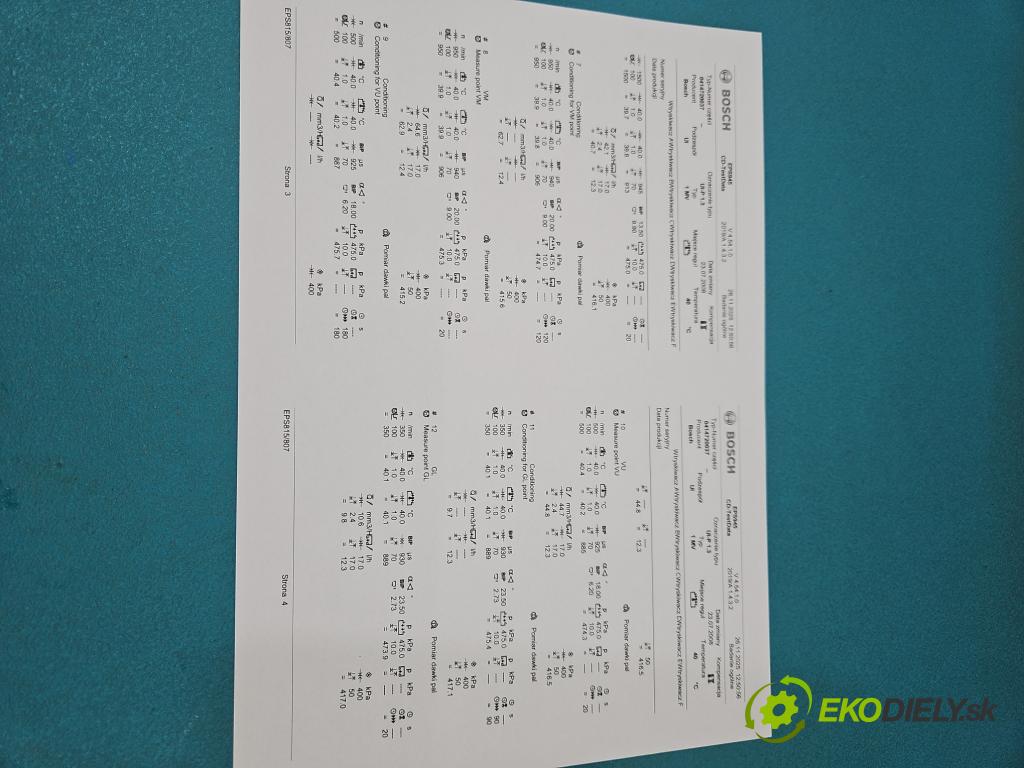 Vw Passat B5 1995-2005 1.9 tdi 101 HP manual 74 kW 1896 cm3 5- vstrekovacie čerpadlo 0414720037 (Vstrekovač paliva)