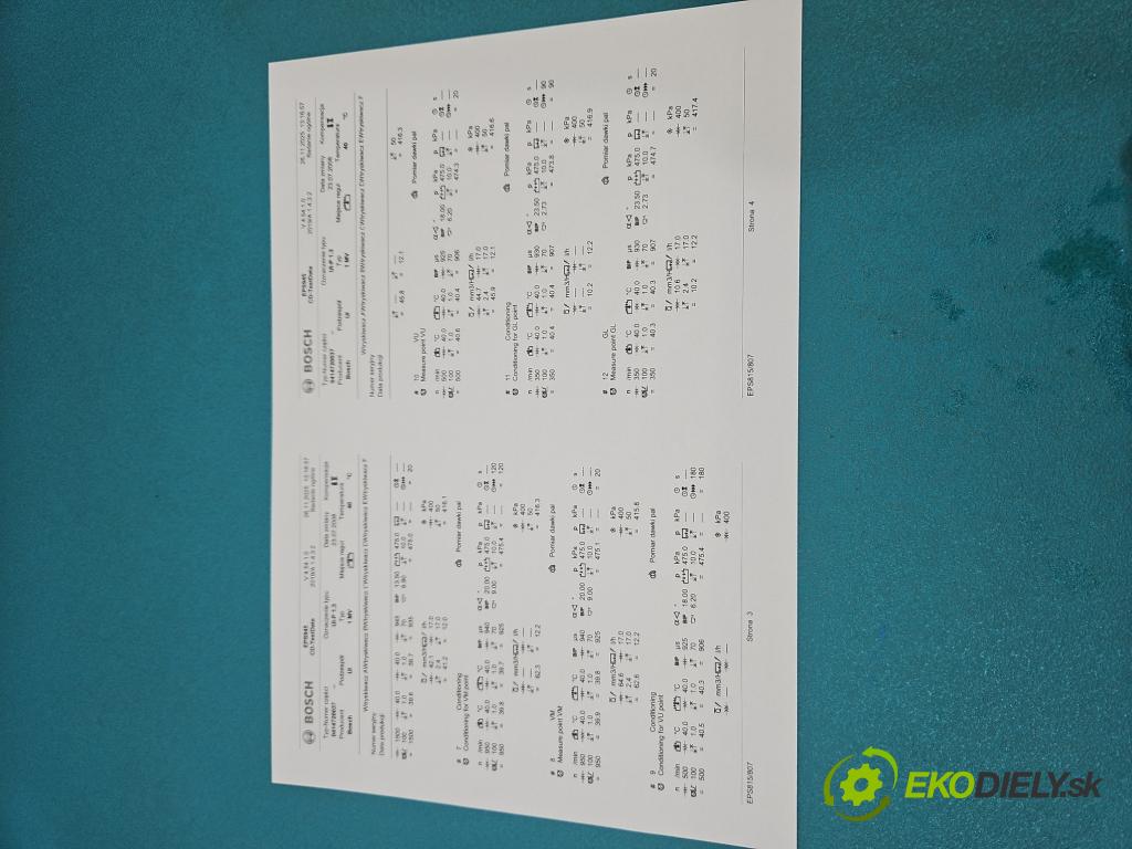 Vw Passat B5 1995-2005 1.9 tdi 101 HP manual 74 kW 1896 cm3 5- vstrekovacie čerpadlo 0414720037 (Vstrekovač paliva)