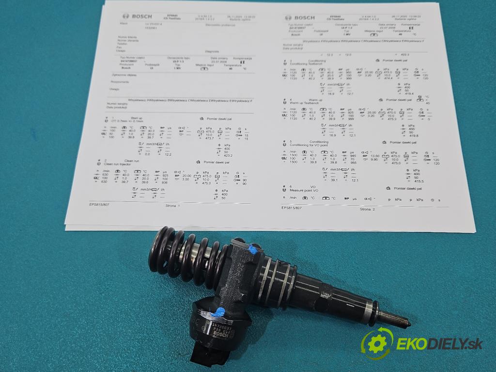 Vw Passat B5 1995-2005 1.9 tdi 101 hp manual 74 kW 1896 cm3 5- vstřikovací čerpadlo 0414720037 (Vstřikovač paliva)