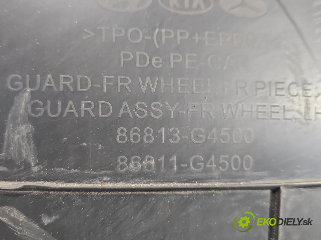 Hyundai I30 III 2016- 1.5 DPI 16V 110 hp manual 80.9 kW 1498 cm3 5- blatník: přední levé 86813-G4500