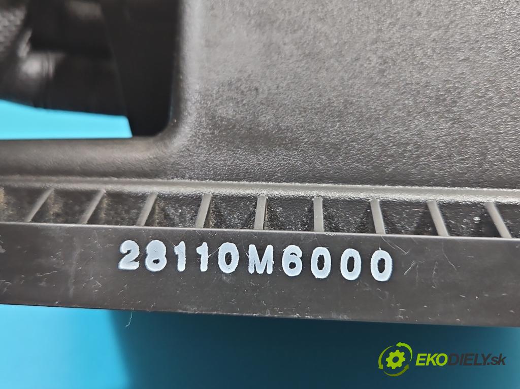 Hyundai I30 III 2016- 1.5 DPI 16V 110 HP manual 80.9 kW 1498 cm3 5- obal filtra vzduchu 28111-M6000 (Obal vzduchového filtra)