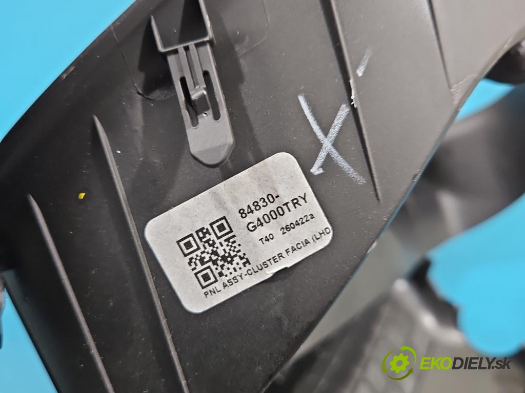 Hyundai I30 III 2016- 1.5 DPI 16V 110 hp manual 80.9 kW 1498 cm3 5- obal čelit: 84830-G4000