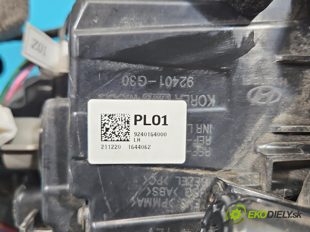 Hyundai I30 III 2016- 1.5 DPI 16V 110 HP manual 80.9 kW 1498 cm3 5- svetlo / reflektor zadné ľavé 92401G4000 (Kľučka dverí ostatné)