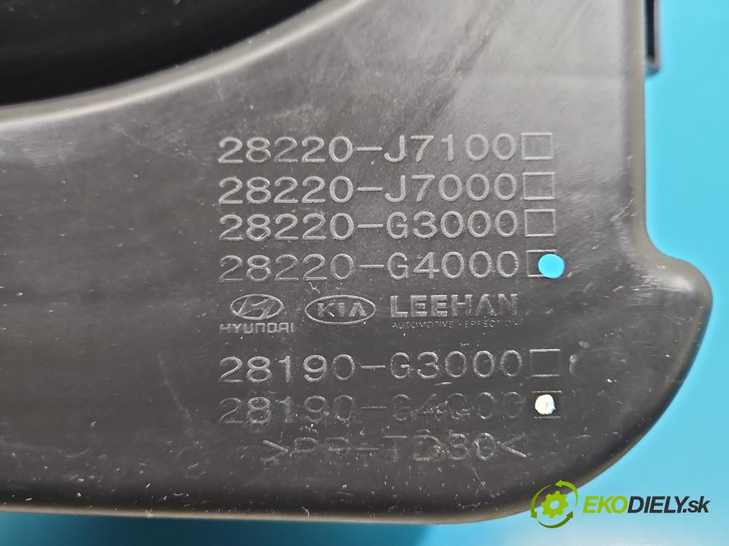 Hyundai I30 III 2016- 1.5 DPI 16V 110 HP manual 80.9 kW 1498 cm3 5- rezonátor 28220-J7100