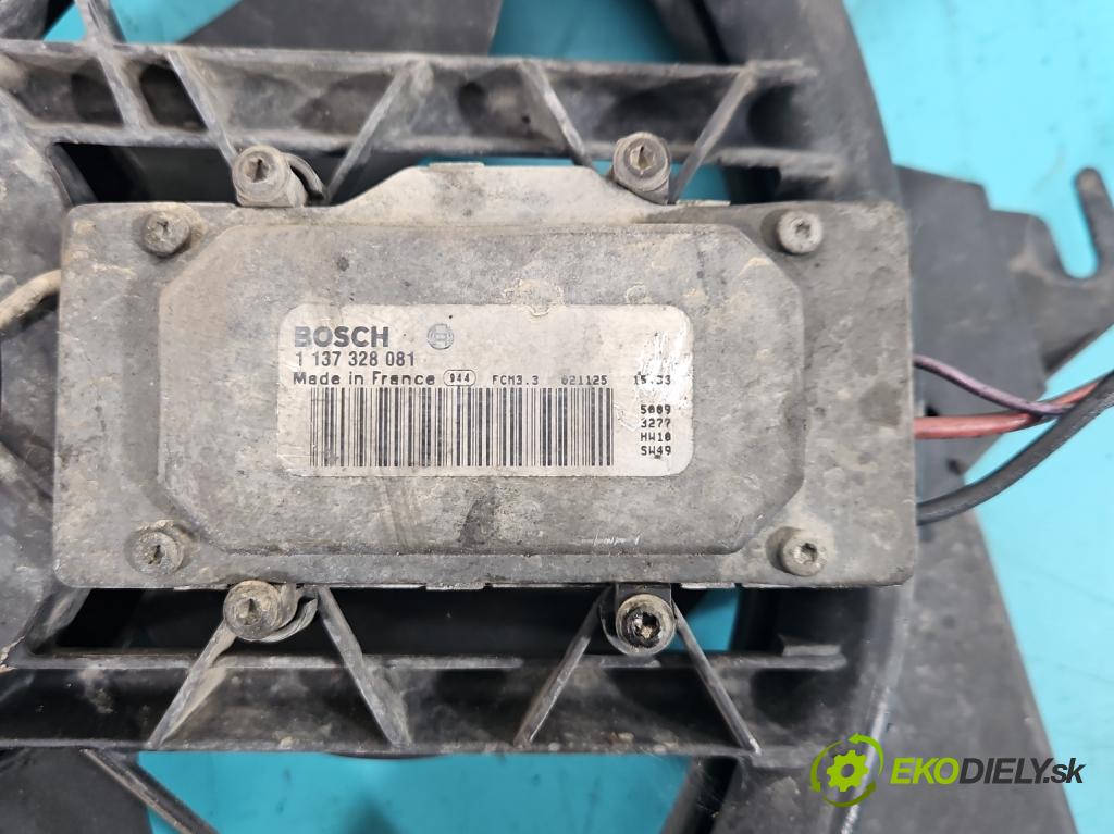 Ford Mondeo Mk3 2000-2007 2.0 tdci 131 hp manual 96 kW 1998 cm3 5- ventilátor chladič 1137328081