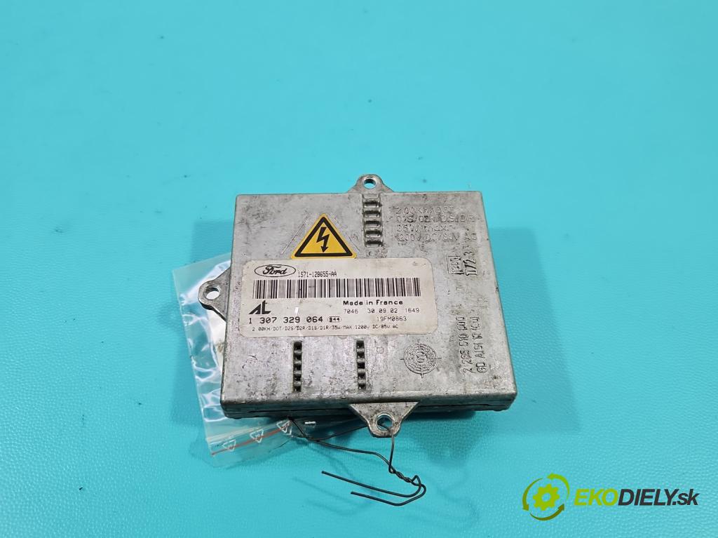 Ford Mondeo Mk3 2000-2007 2.0 tdci 131 HP manual 96 kW 1998 cm3 5- střídač: xenon 1307329064 (Riadiaca jednotka xenónu)