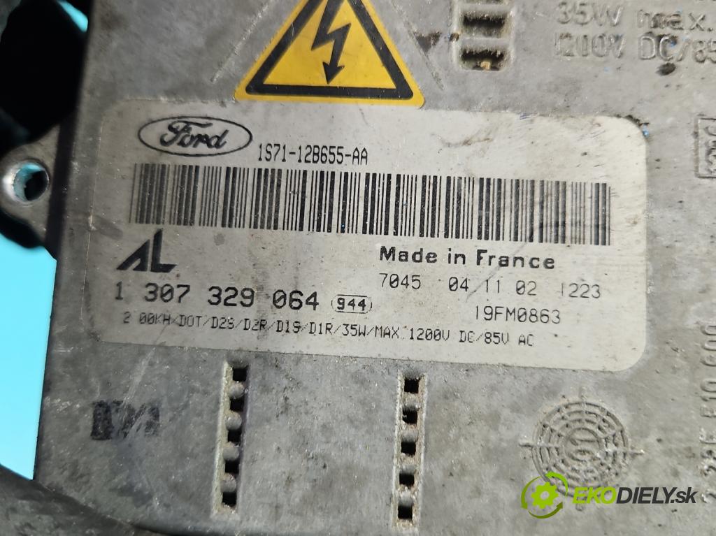 Ford Mondeo Mk3 2000-2007 2.0 tdci 131 HP manual 96 kW 1998 cm3 5- střídač: xenon 1307329064 (Riadiaca jednotka xenónu)
