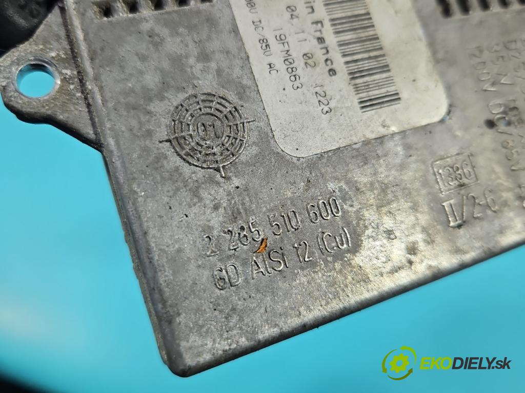 Ford Mondeo Mk3 2000-2007 2.0 tdci 131 HP manual 96 kW 1998 cm3 5- střídač: xenon 1307329064 (Riadiaca jednotka xenónu)