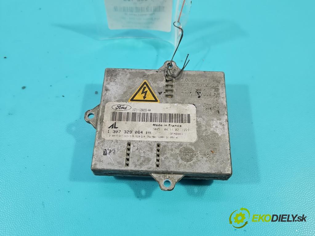 Ford Mondeo Mk3 2000-2007 2.0 tdci 131 HP manual 96 kW 1998 cm3 5- střídač: xenon 1307329064 (Riadiaca jednotka xenónu)