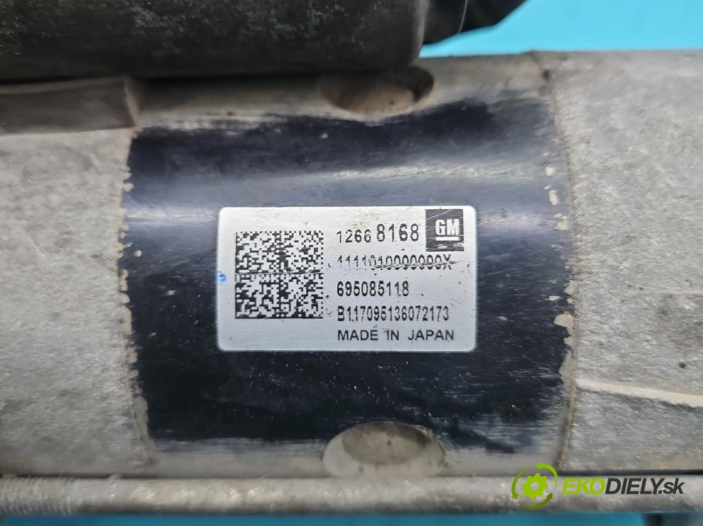 Opel Astra V  2015-2022 1.4 T 125 HP manual 92 kW 1399 cm3 5- štartér 12668168 (Štartér)