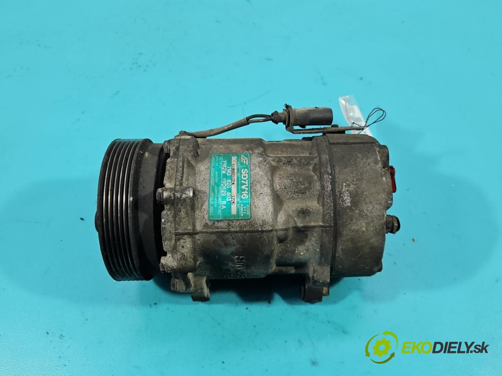 Vw Sharan I 1995-2010 1.9 tdi 116 hp manual 85 kW 1896 cm3 5- Kompresor: klíma 7M3820803 (Kompresor klimatizace)
