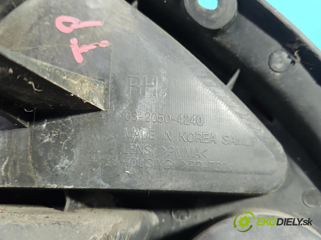 Daewoo Matiz 0.8 51KM manual 37.5 kW 796 cm3 5- svetlo / reflektor zadné pravé (Kľučka dverí ostatné)