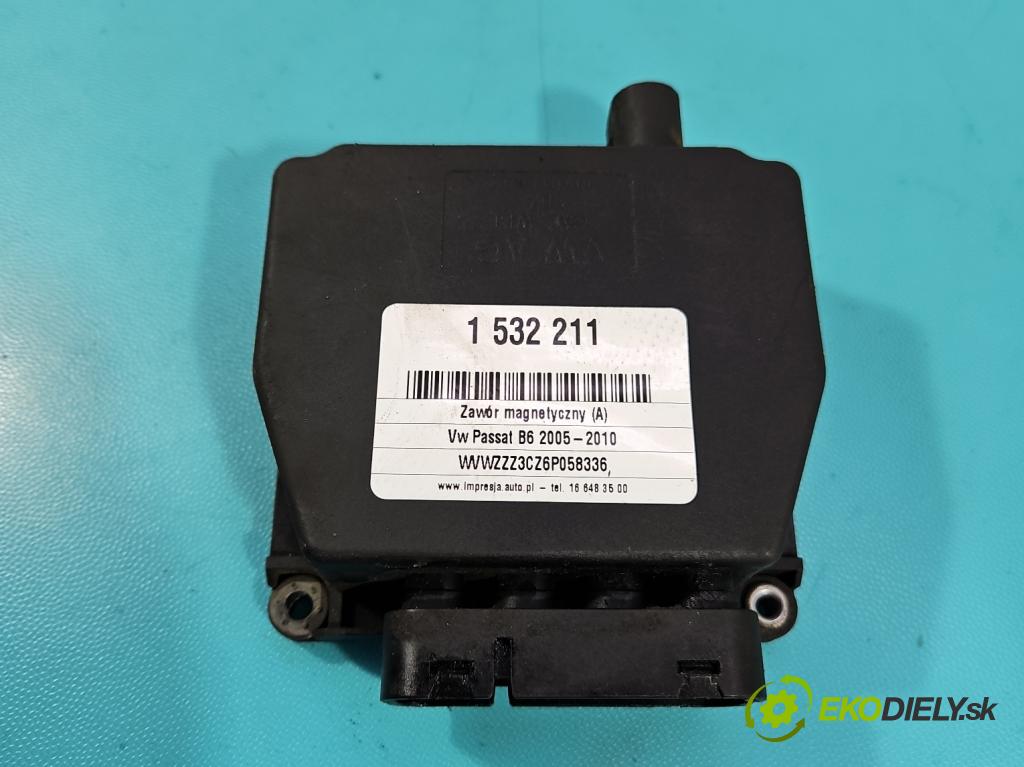Vw Passat B6 2005-2010 2.0 tdi 140 HP manual 103 kW 1968 cm3 4- ventil magnetické: 3C0906625 (Ventil ostatné)