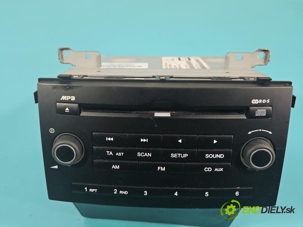 Kia Ceed I 2006-2012 1.4 16v 109 HP manual 80 kW 1396 cm3 5- Radio originál X96140-1H500