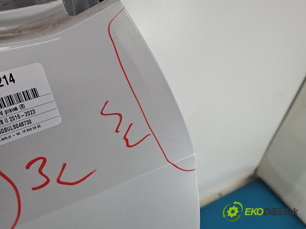 Peugeot 3008 II 2016-2023 1.6 T 300 HP automatic 221 kW 1598 cm3 5- dvere predné pravé  (Kľučka dverí ostatné)