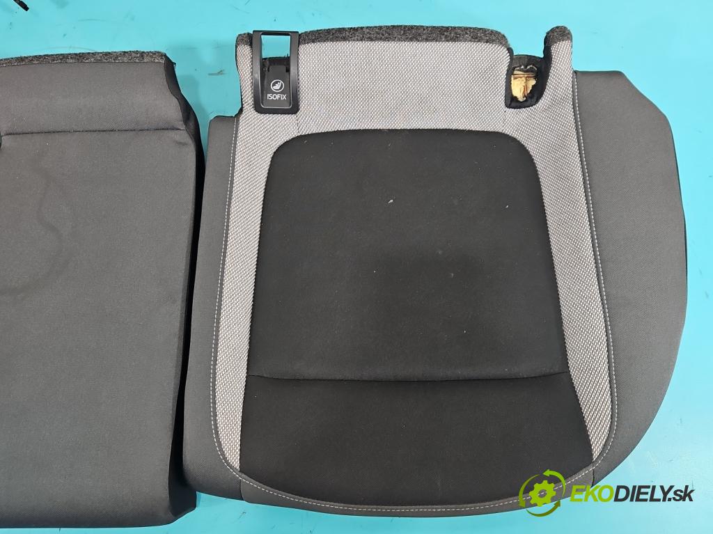 Skoda Fabia III 2014- 2021 1.4 TDI 105 HP manual 77 kW 1422 cm3 5- Pohovka: zadné  (Sedadlo)