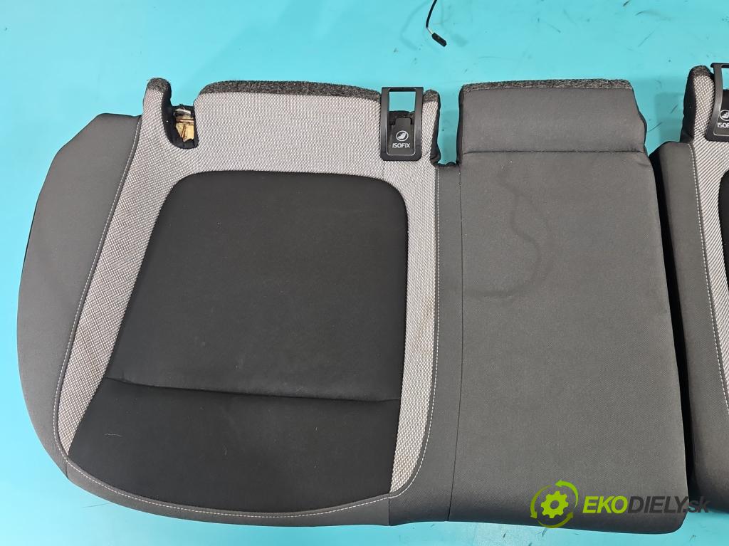 Skoda Fabia III 2014- 2021 1.4 TDI 105 HP manual 77 kW 1422 cm3 5- Pohovka: zadné  (Sedadlo)