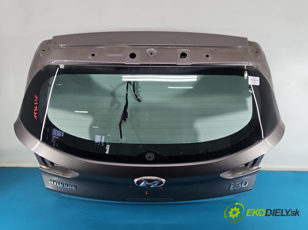 Hyundai I30 III 2016- 1.5 DPI 16V 110 hp manual 80.9 kW 1498 cm3 5- zadní kufrové dveře  (Zadní kapota (kufr))