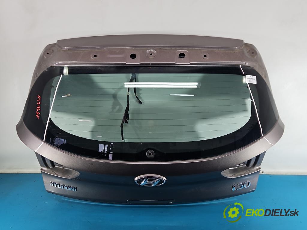 Hyundai I30 III 2016- 1.5 DPI 16V 110 hp manual 80.9 kW 1498 cm3 5- zadní kufrové dveře  (Zadní kapota (kufr))