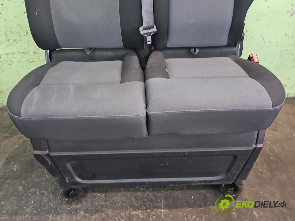 Renault Master III 2010-2024 2.3 DCI 163 HP manual 120 kW 2299 cm3 3- Sedačka pravý  (Sedadlo)