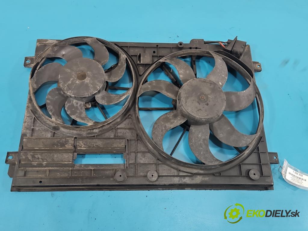 Vw Passat B6 2005-2010 2.0 tdi 140 hp manual 103 kW 1968 cm3 4- ventilátor chladič 1K0121207AA