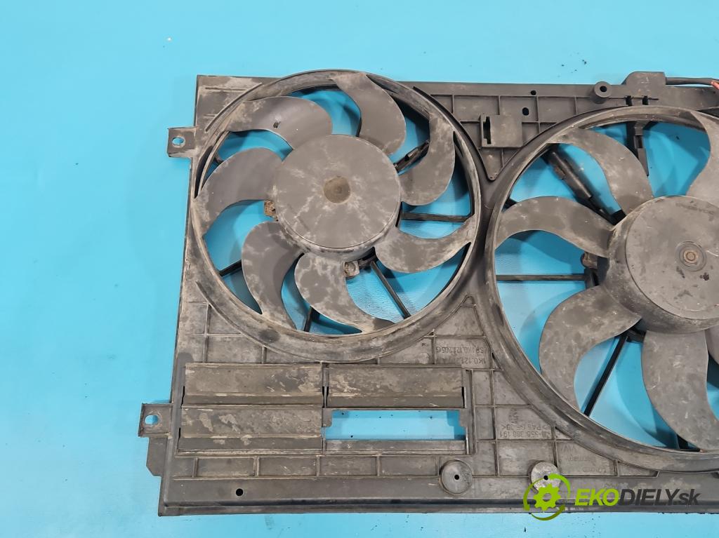Vw Passat B6 2005-2010 2.0 tdi 140 hp manual 103 kW 1968 cm3 4- ventilátor chladič 1K0121207AA