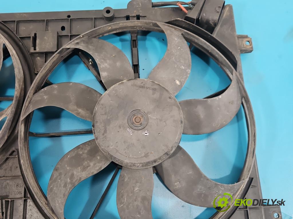 Vw Passat B6 2005-2010 2.0 tdi 140 hp manual 103 kW 1968 cm3 4- ventilátor chladič 1K0121207AA