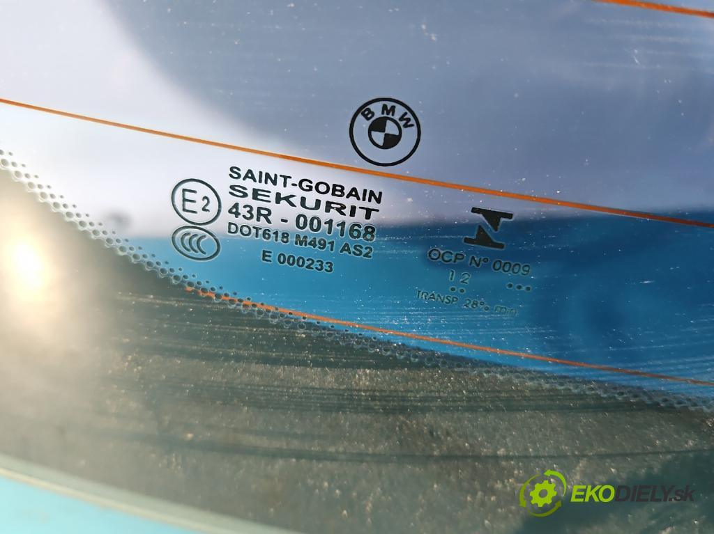 Bmw 3 F30 2011-2018 2.0d 184 hp manual 135 kW 1995 cm3 5- sklo zadní  (Zadní sklo)