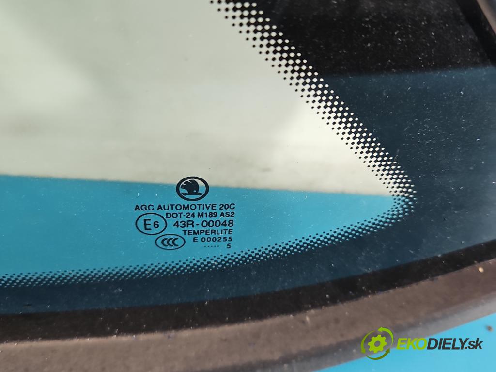 Skoda Fabia III 2014- 2021 1.4 TDI 105 HP manual 77 kW 1422 cm3 5- sklo zadné ľavé
