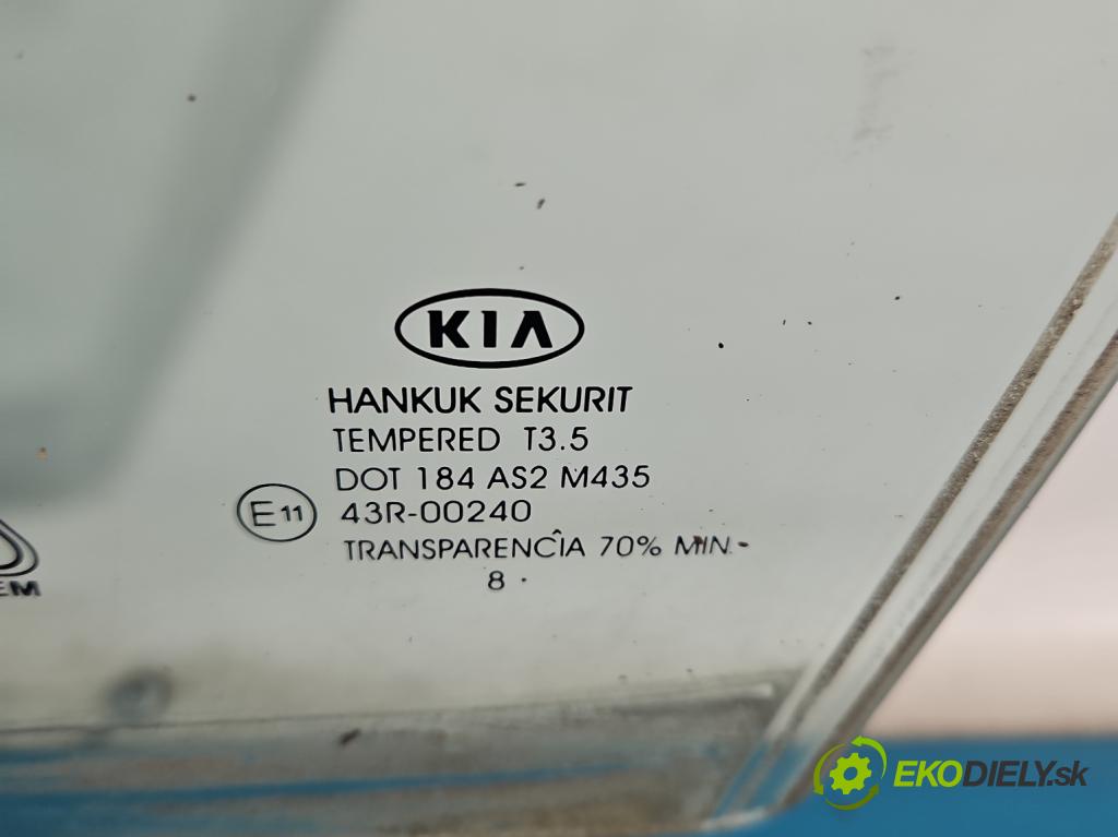 Kia Ceed I 2006-2012 1.4 16v 109 HP manual 80 kW 1396 cm3 5- sklo dvere predné ľavé