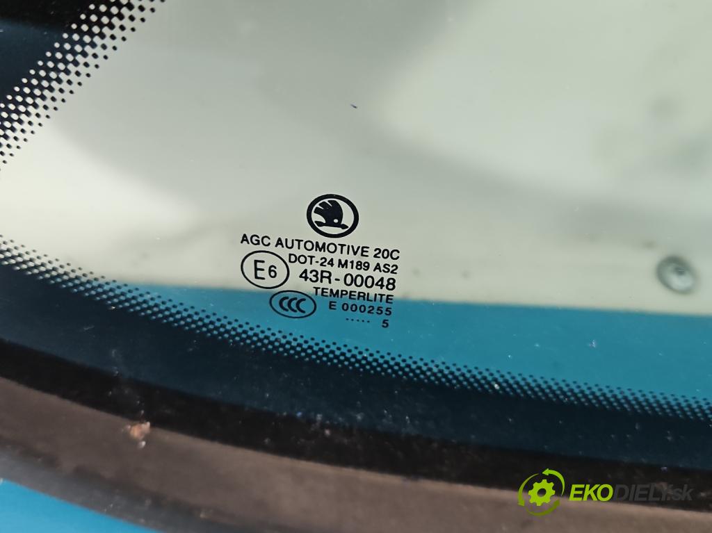 Skoda Fabia III 2014- 2021 1.4 TDI 105 HP manual 77 kW 1422 cm3 5- sklo zadné pravé