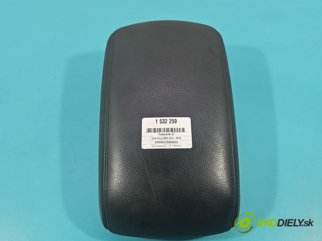 Ford Focus Mk3 2010-2018 1.6 16v 105 HP manual 77 kW 1596 cm3 5- operadlo  (Lakťová opierka)