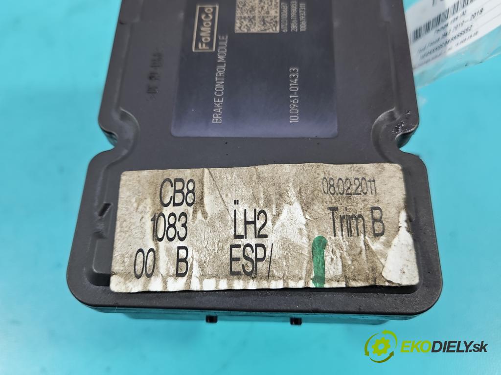 Ford Focus Mk3 2010-2018 1.6 16v 105 HP manual 77 kW 1596 cm3 5- čerpadlo abs 100961-01433 (Pumpa ABS)
