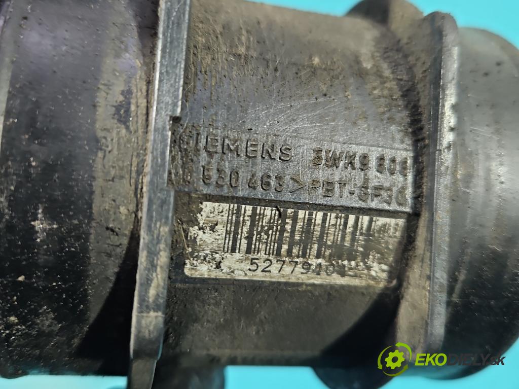 Opel Zafira A 1999-2005 1.8 16v 116 HP manual 85 kW 1796 cm3 5- průtokoměr: 5WK9606 (Váha vzduchu)