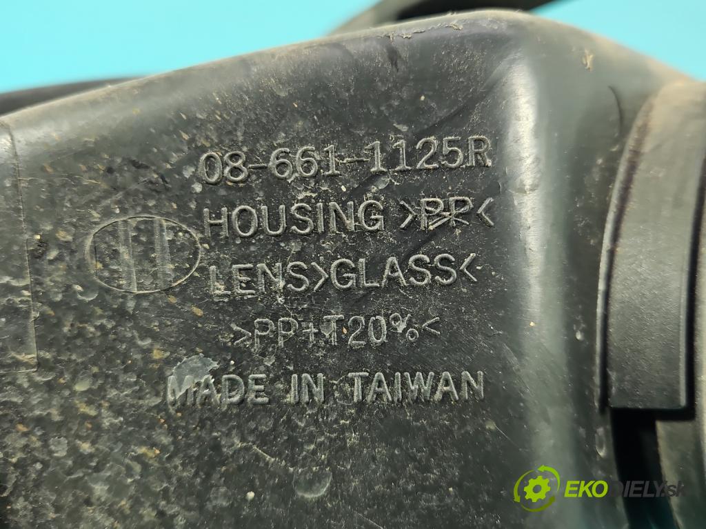 Fiat Siena 1.6 16v 103 HP manual 76 kW 1580 cm3 4- Reflektor: pravý  (Svetlo predné pravé)