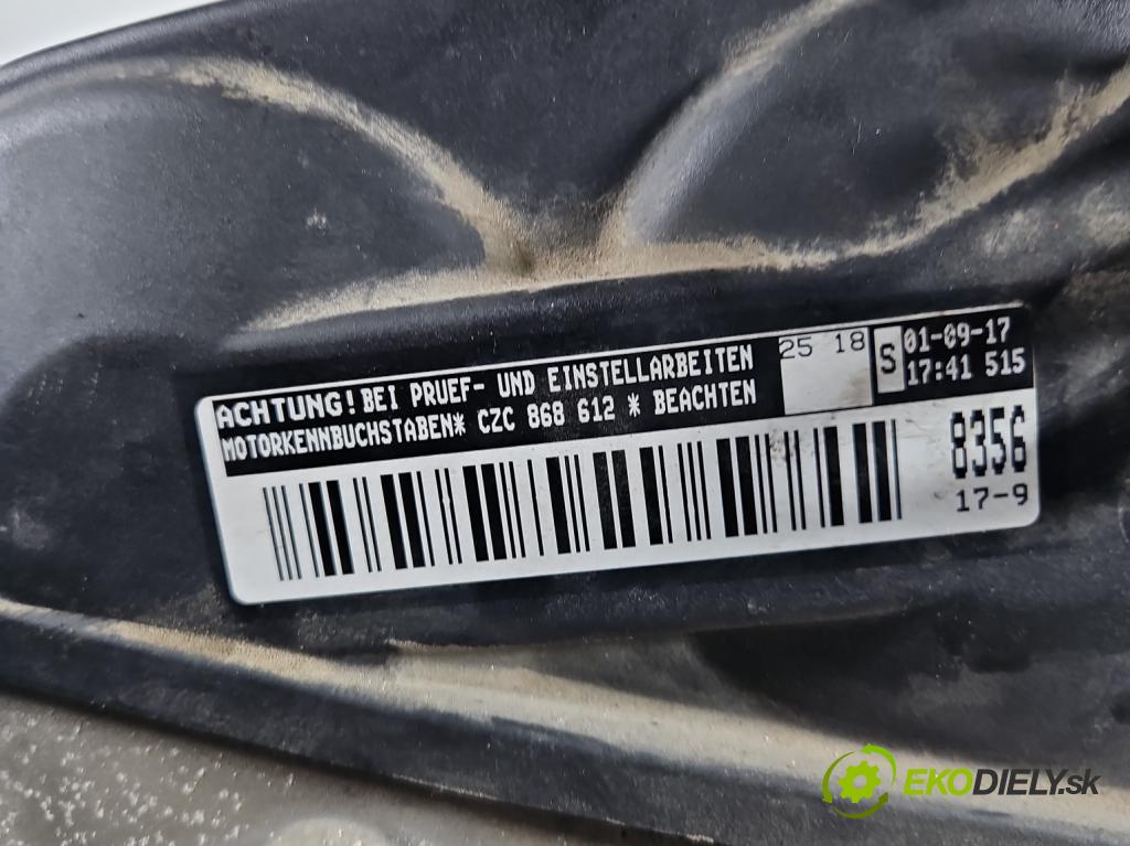 Vw Passat B8 2014 - 1.4 tsi 125 HP manual 92 kW 1395 cm3 4- motor benzín: CZC