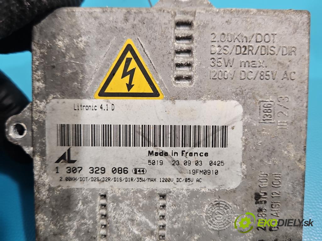 Mazda 6 I GG 2002-2007 2.0 citd 136 HP manual 100 kW 1998 cm3 5- střídač: xenon 1307329086 (Riadiaca jednotka xenónu)