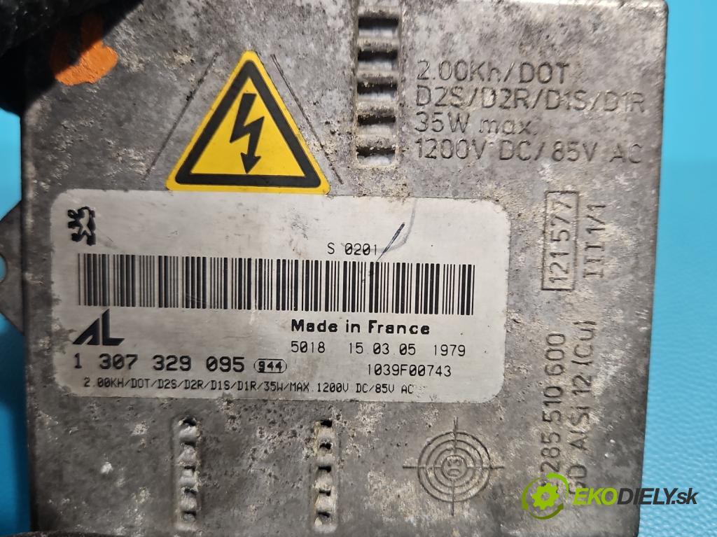 Mazda 6 I GG 2002-2007 2.0 citd 136 HP manual 100 kW 1998 cm3 5- střídač: xenon 1307329095 (Riadiaca jednotka xenónu)