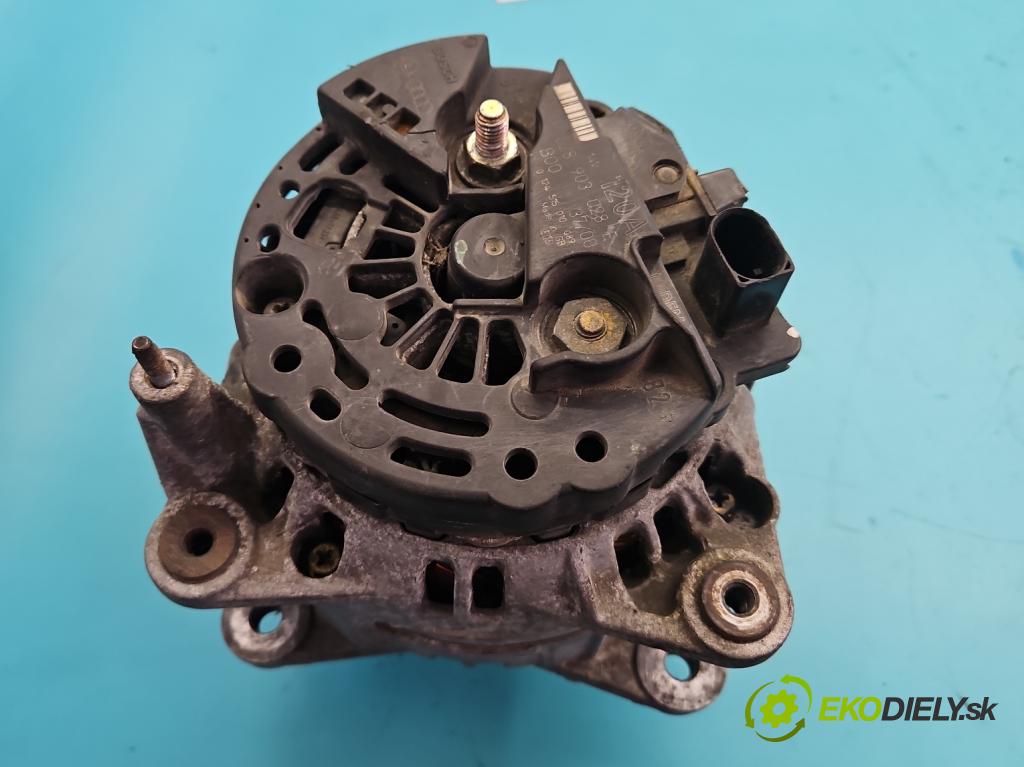 Audi A3 8L 1996-2003 1.6 sr 102 HP manual 75 kW 1595 cm3 3- Alternator 028903028E (Alternátor)