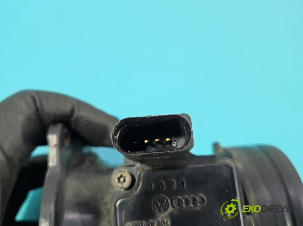 Audi A3 8L 1996-2003 1.6 sr 102 HP manual 75 kW 1595 cm3 3- průtokoměr: 06A906461B (Váha vzduchu)