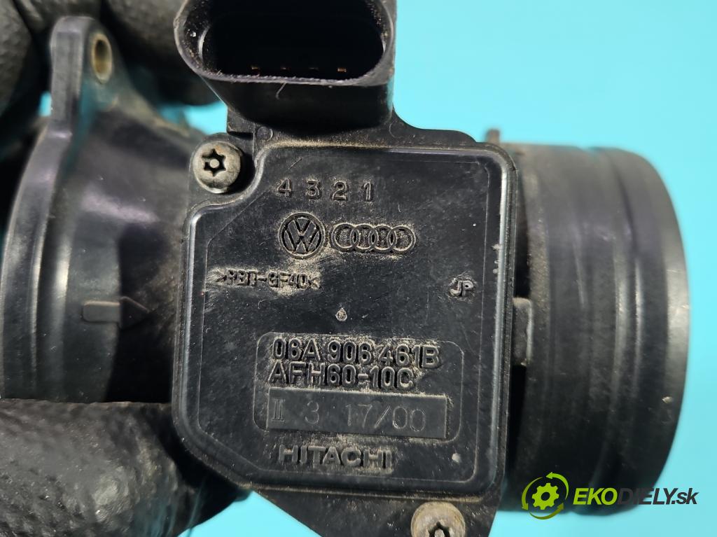 Audi A3 8L 1996-2003 1.6 sr 102 HP manual 75 kW 1595 cm3 3- průtokoměr: 06A906461B (Váha vzduchu)