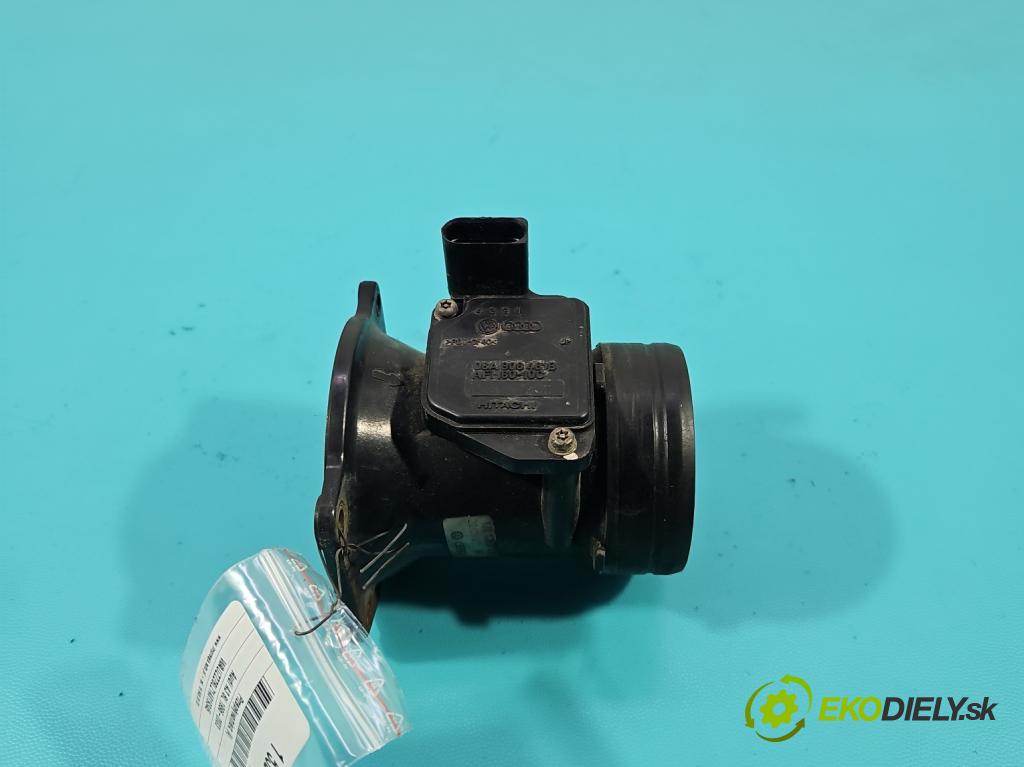 Audi A3 8L 1996-2003 1.6 sr 102 HP manual 75 kW 1595 cm3 3- průtokoměr: 06A906461B (Váha vzduchu)